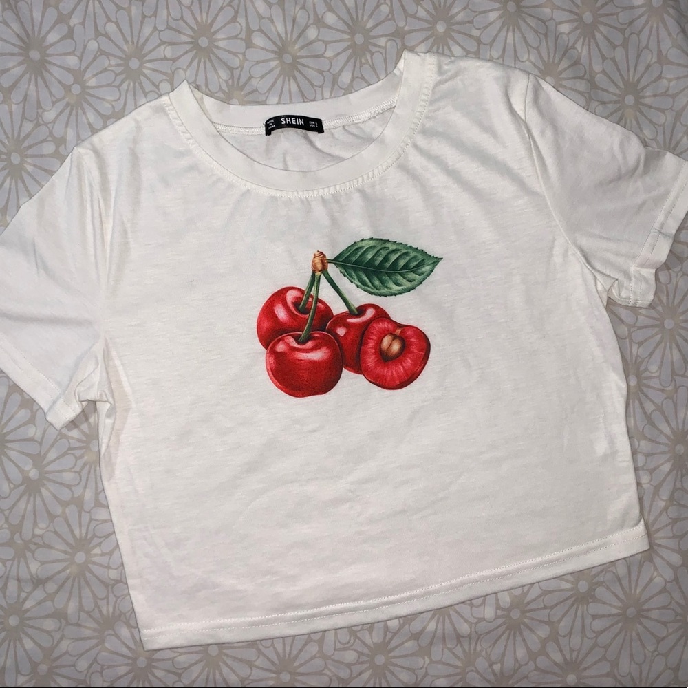Cherry Crop Top